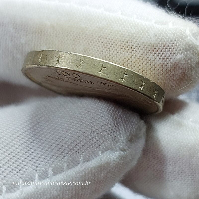 100 Pesetas Espanha Ano 2001 - Comemorativa ao 132 Anos da Peseta - Imagem 6