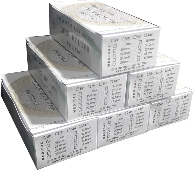 Kit9 - Holder de Grampo Branco 350 g/m2