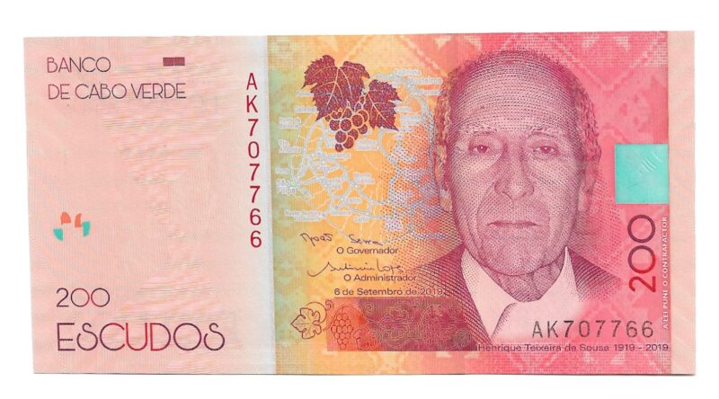 200 Escudos Cabo Verde Ano 2019 FE - Imagem 2