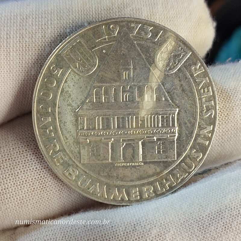 Moeda Áustria 50 Schilling Comemorativa – 500 Anos do Bummerlhaus - Ano 1973 - Imagem 17
