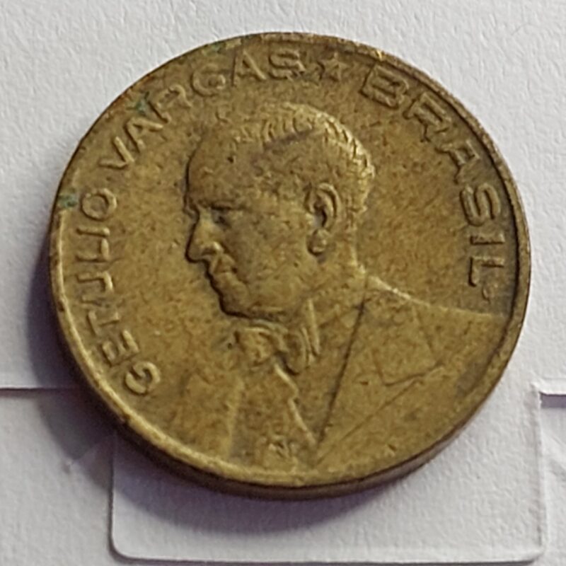 Moeda de 10 Centavos do Brasil Ano 1943- Getúlio Vargas - Imagem 8