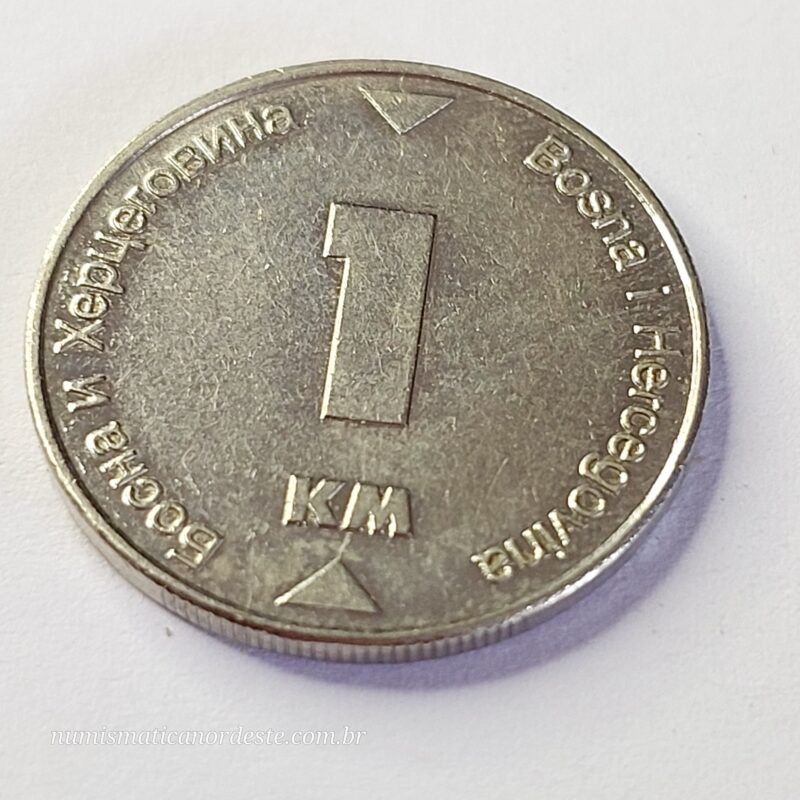 Moeda Bósnia e Herzegovina 1 KM  Ano 2008 - Imagem 6