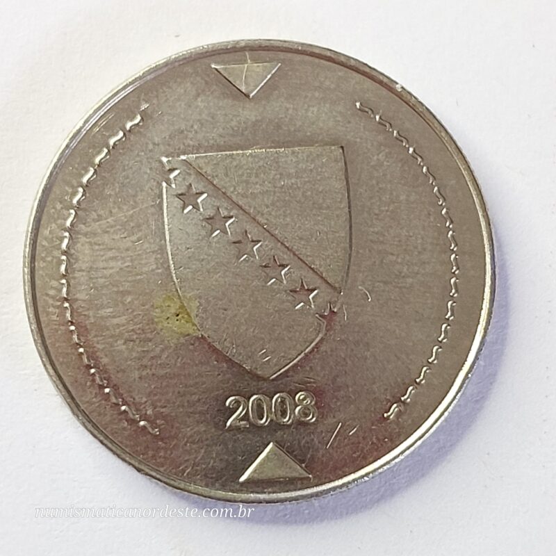 Moeda Bósnia e Herzegovina 1 KM  Ano 2008 - Imagem 7