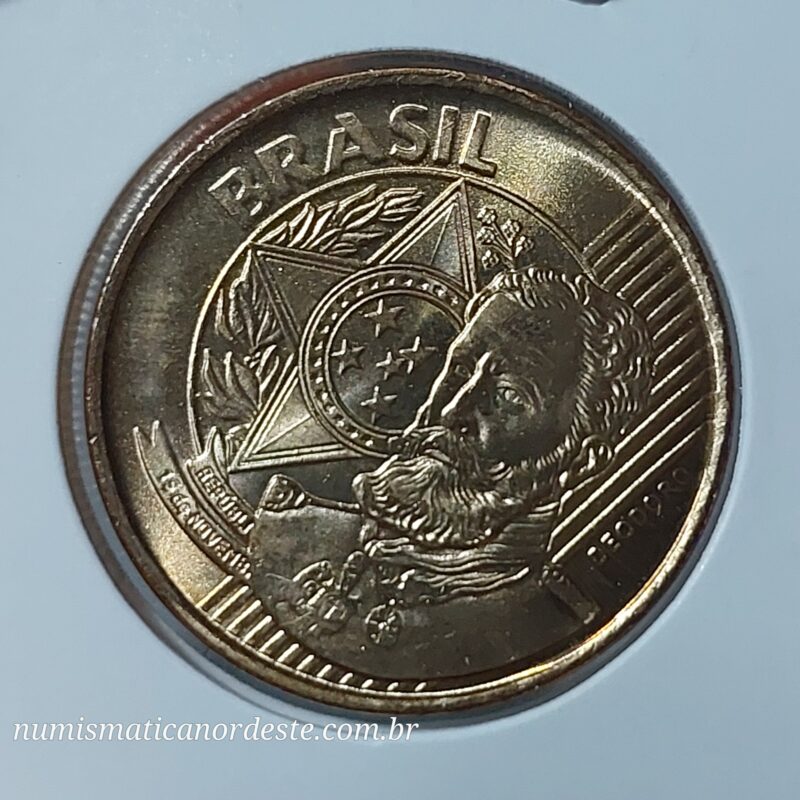 Moedas do Brasil - Set Completo do Real Ano 2021 - Flor de Cunho (FC) - Imagem 5