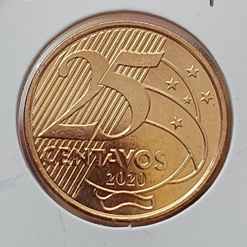 Moedas do Brasil - Set Completo do Real Ano 2020 - Flor de Cunho (FC) - Imagem 4