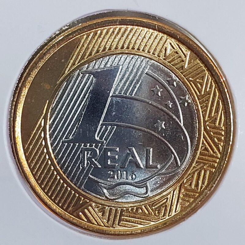 Moedas do Brasil - Set Completo do Real Ano 2016 - Flor de Cunho (FC) - Imagem 4