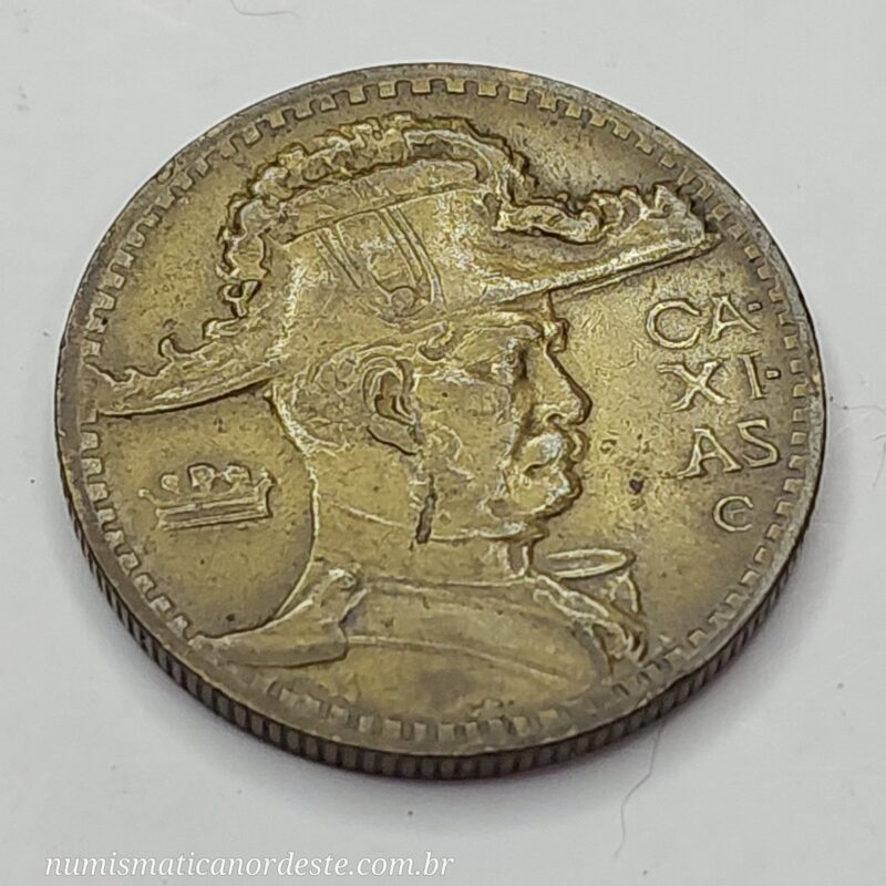 Moeda de 2.000 Réis do Brasil Ano 1936 - Duque de Caxias - Imagem 4