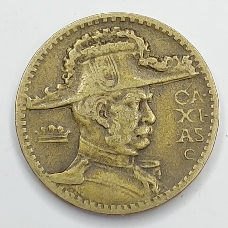 Moeda de 2.000 Réis Ano 1938 - Duque de Caxias - Imagem 4