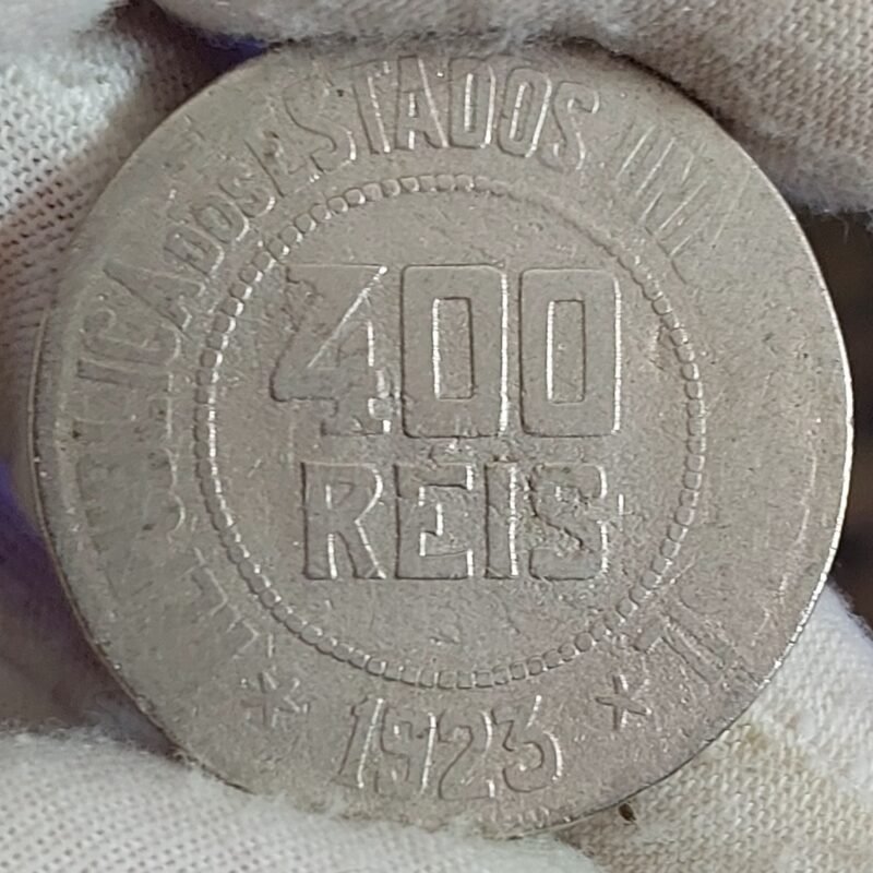 Moeda de 400 Réis Ano 1923