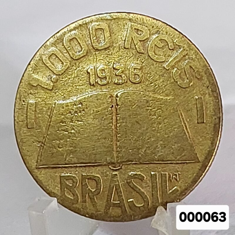 Moeda de 1.000 Réis Ano 1936 - José de Anchieta