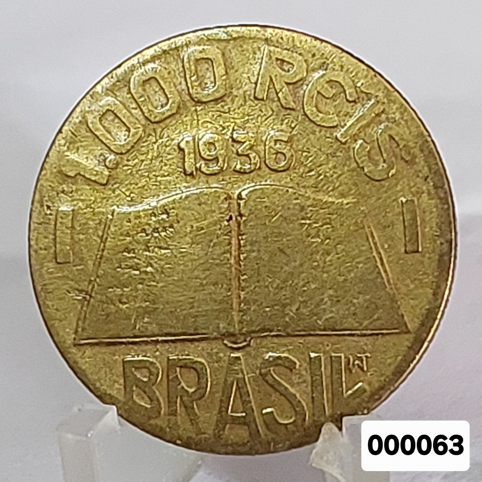 Moeda de 1.000 Réis Ano 1936 - José de Anchieta