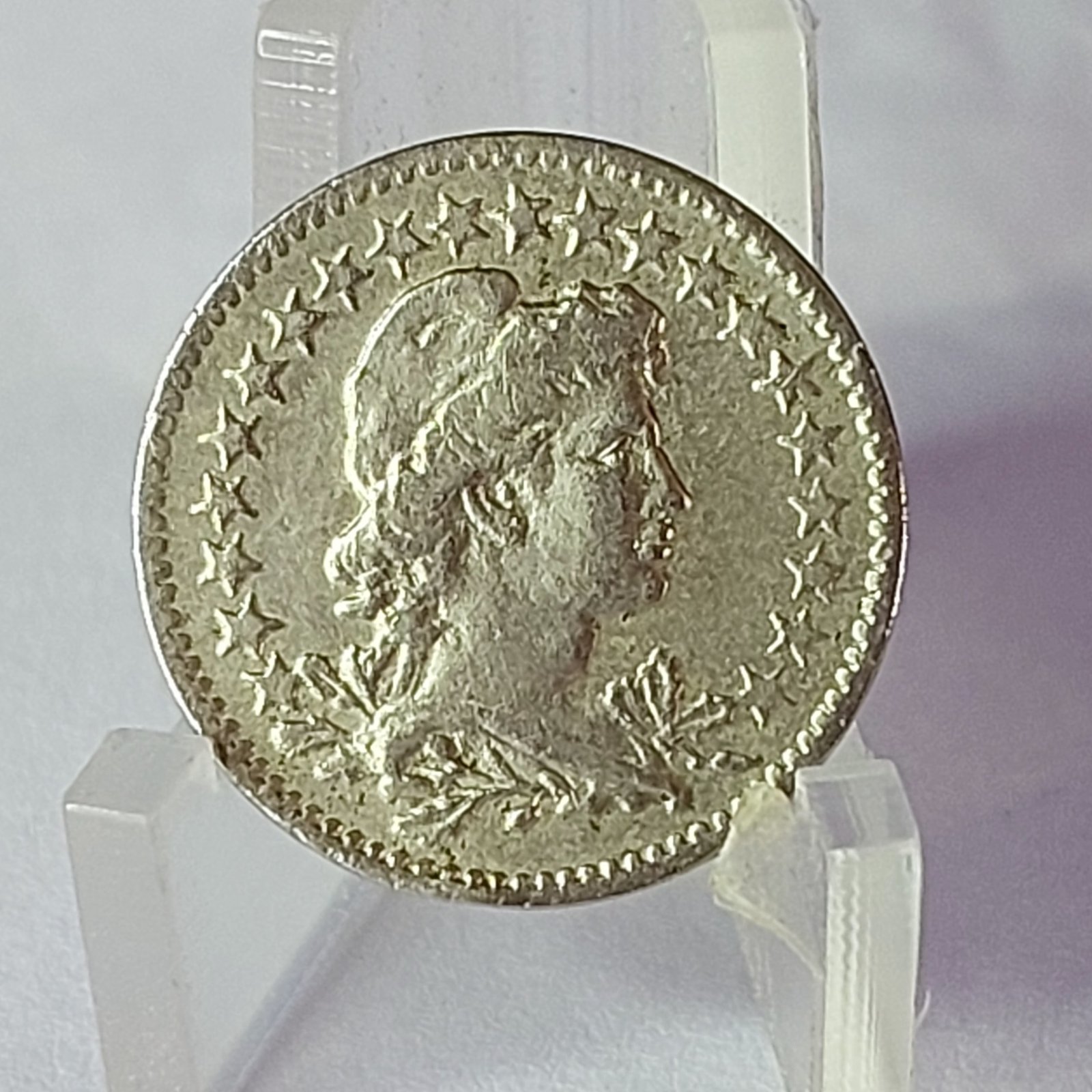 Moeda de 50 Réis Ano 1921 - Imagem 6