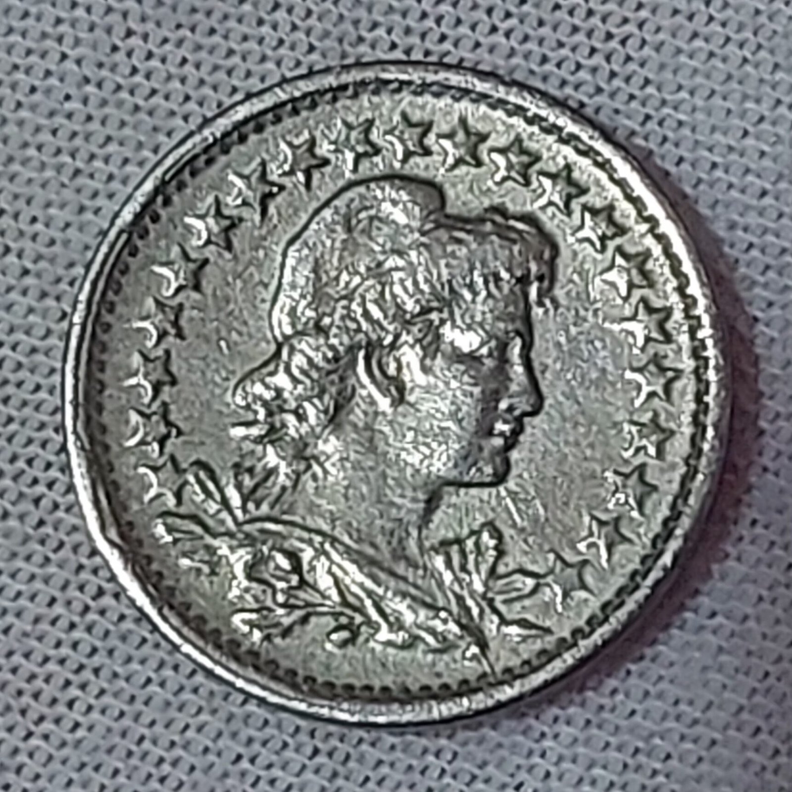 Moeda de 50 Réis Ano 1918 - Imagem 6