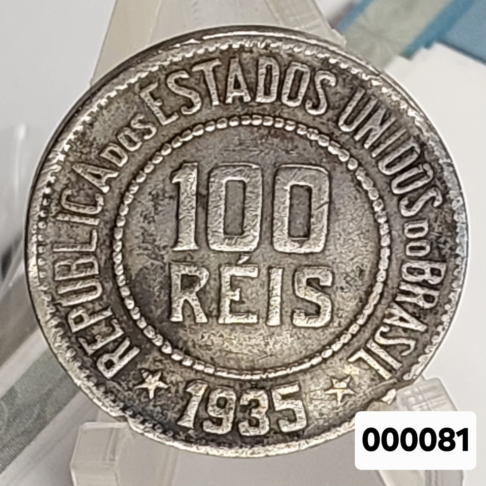 Moeda de 100 Réis Ano 1935