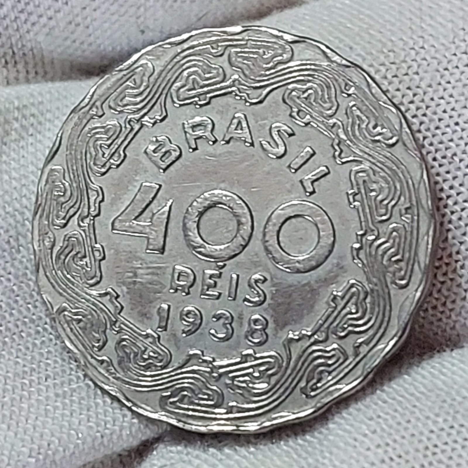 Moeda de 400 Réis Ano 1938 - Getúlio Vargas