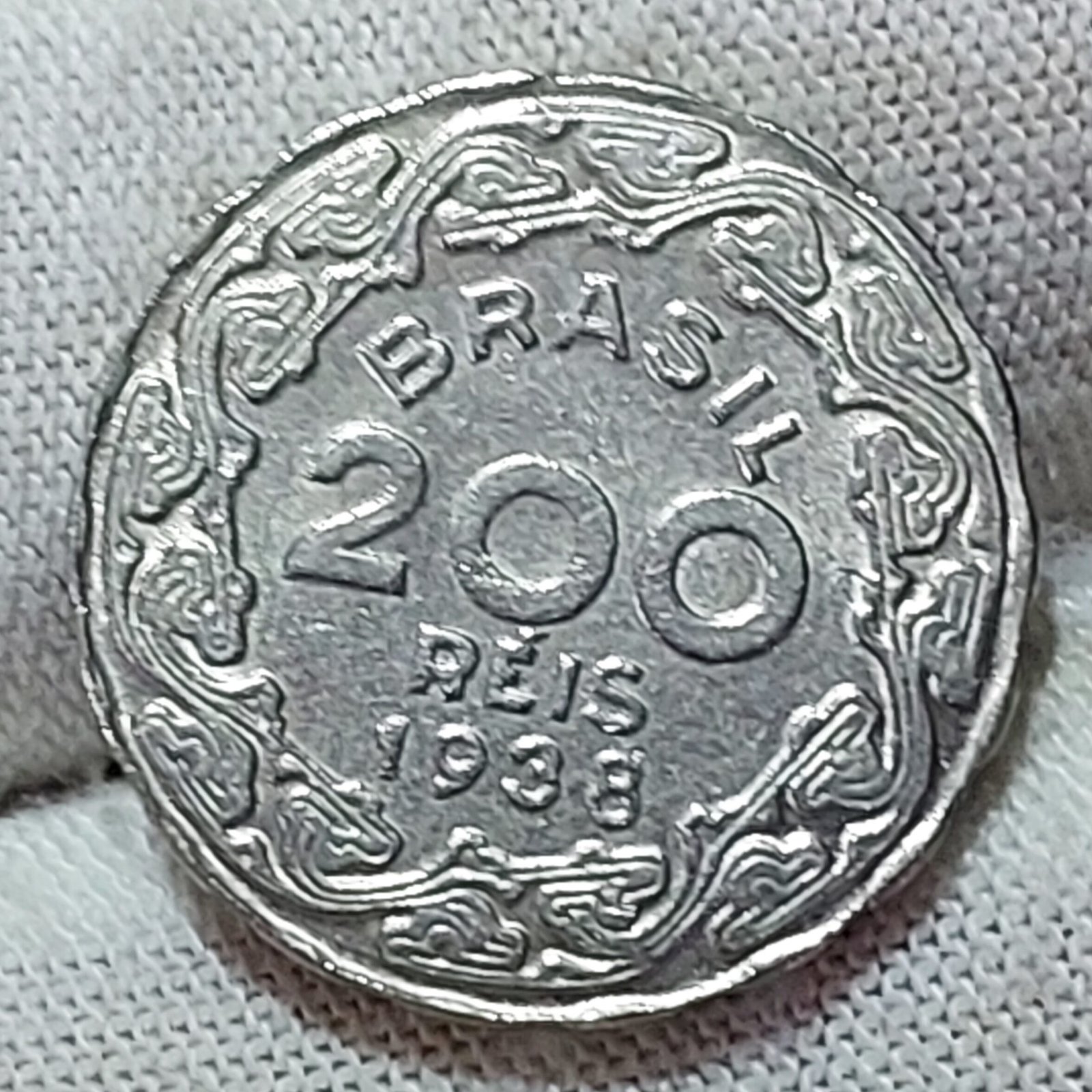 Moeda de 200 Réis Ano 1938 - Getúlio Vargas
