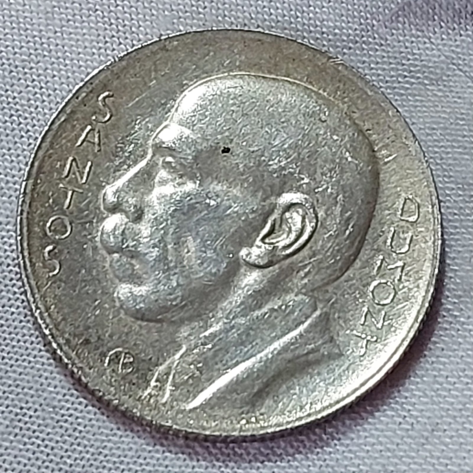 Moeda de 5.000 Réis Ano 1936 - Santos Dumont - Imagem 6