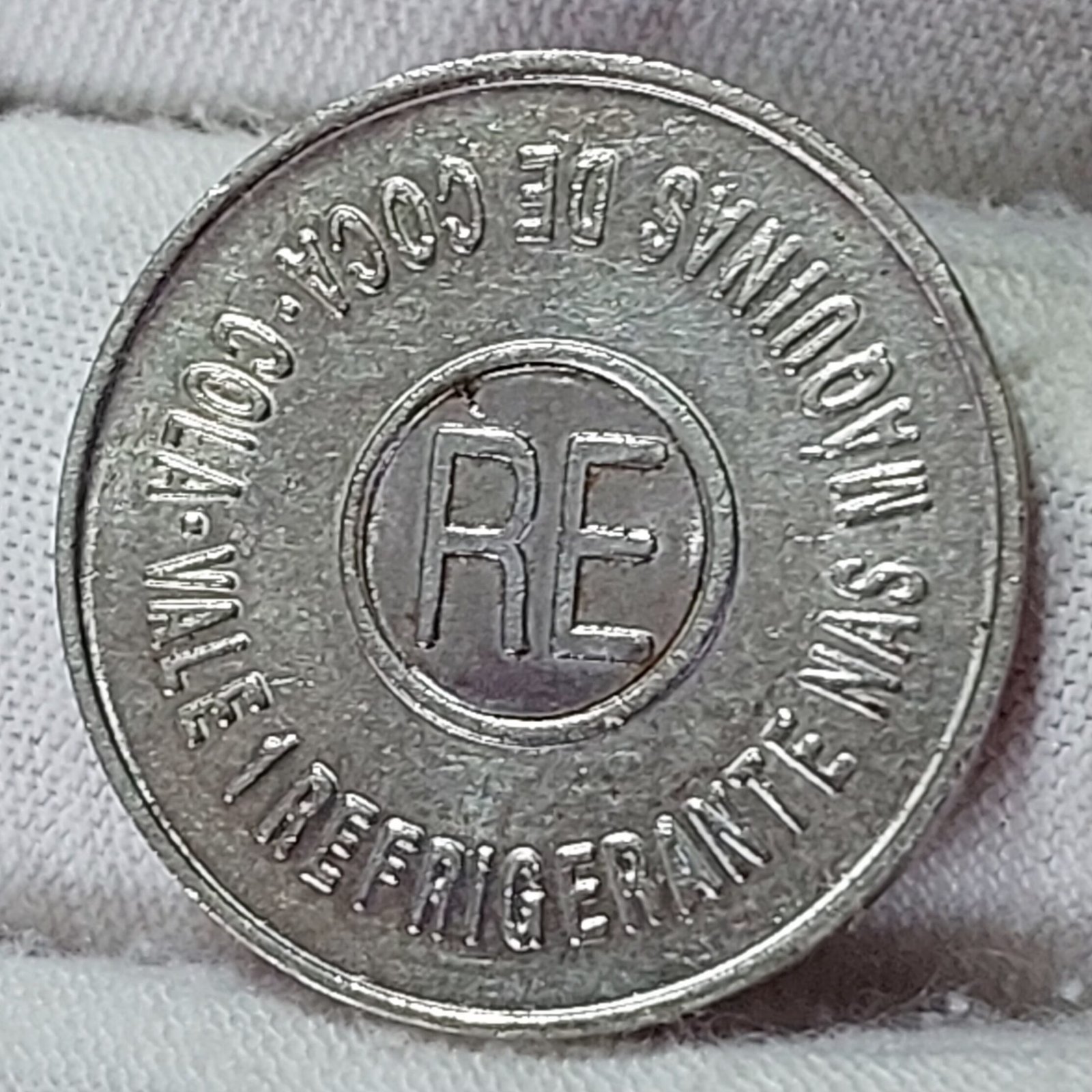 Ficha da Coca Cola - RE - Recife Com Encarte - Imagem 11