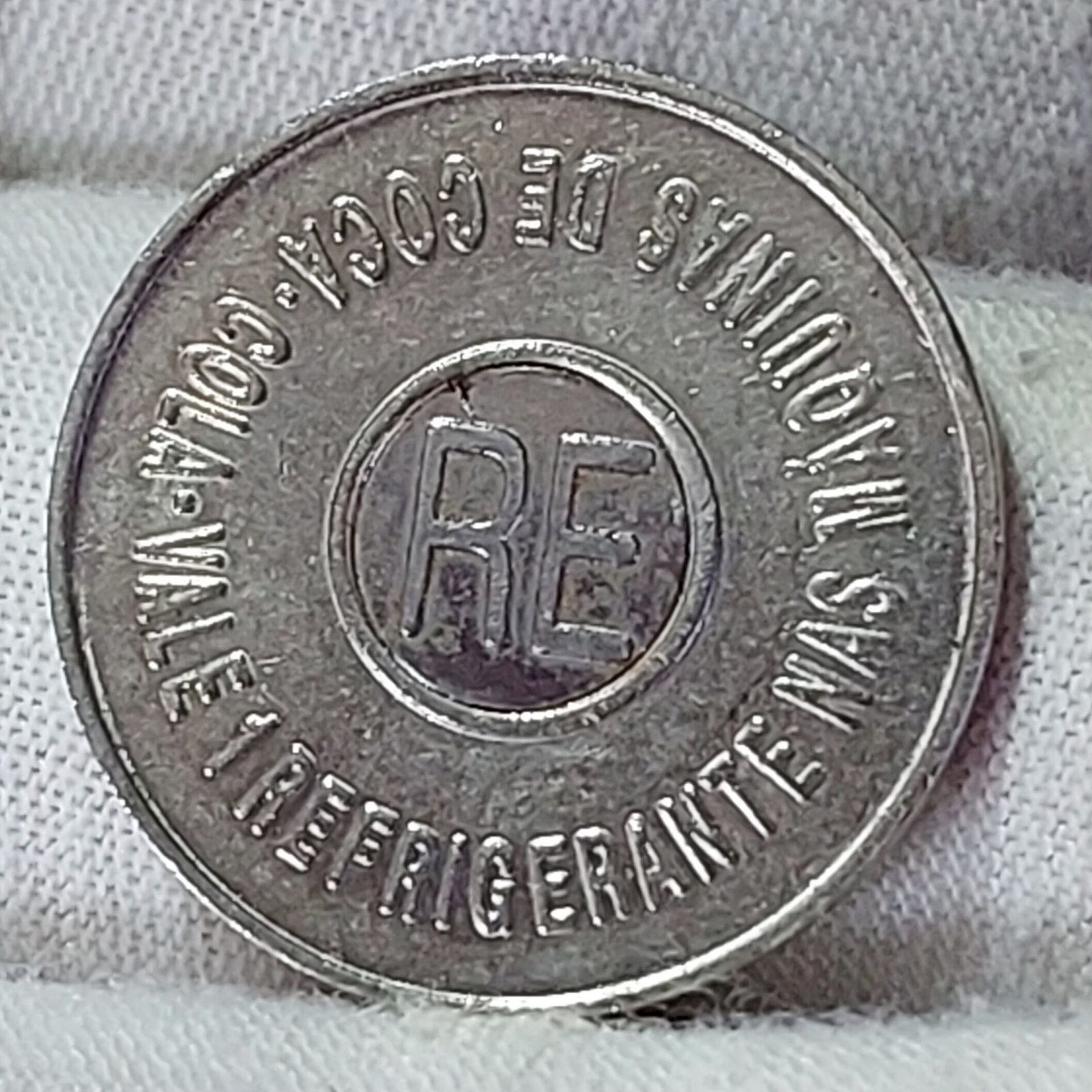 Ficha da Coca Cola - RE - Recife Com Encarte - Imagem 9