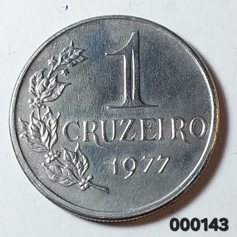 Moeda de 1 Cruzeiro Ano 1977 - Brasil