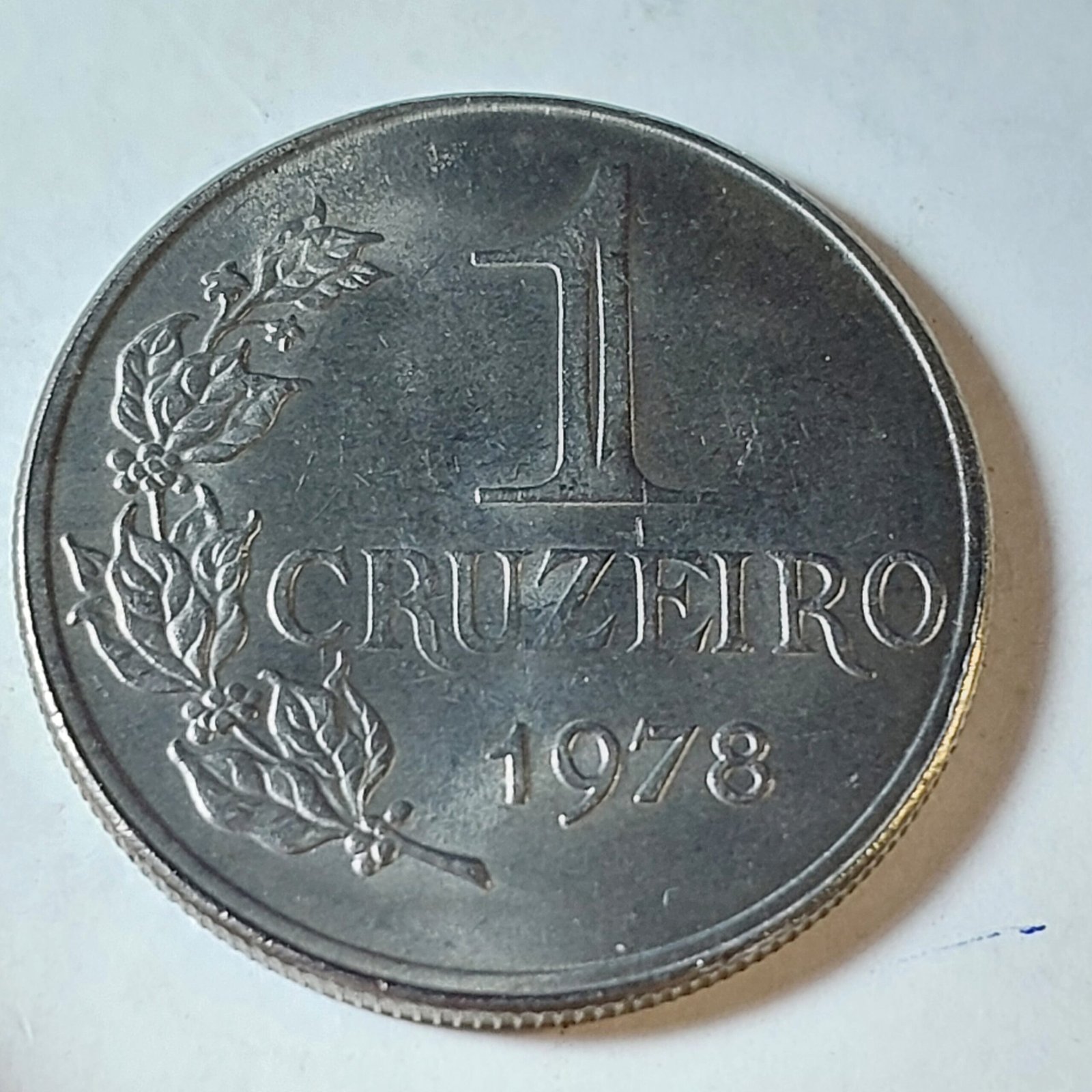 Moeda de 1 Cruzeiro Ano 1978 - Brasil - Imagem 3