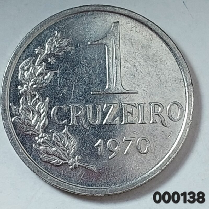 Moeda de 1 Cruzeiro Ano 1970 - Brasil