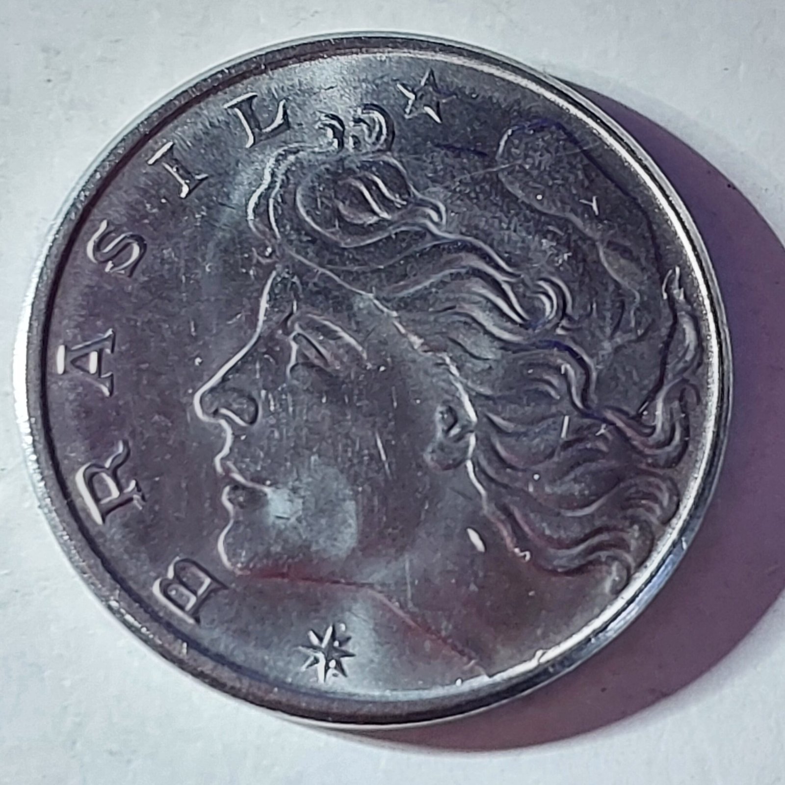 Moeda de 50 Centavos Ano 1978 - República do Brasil - Flor de Cunho - Imagem 6