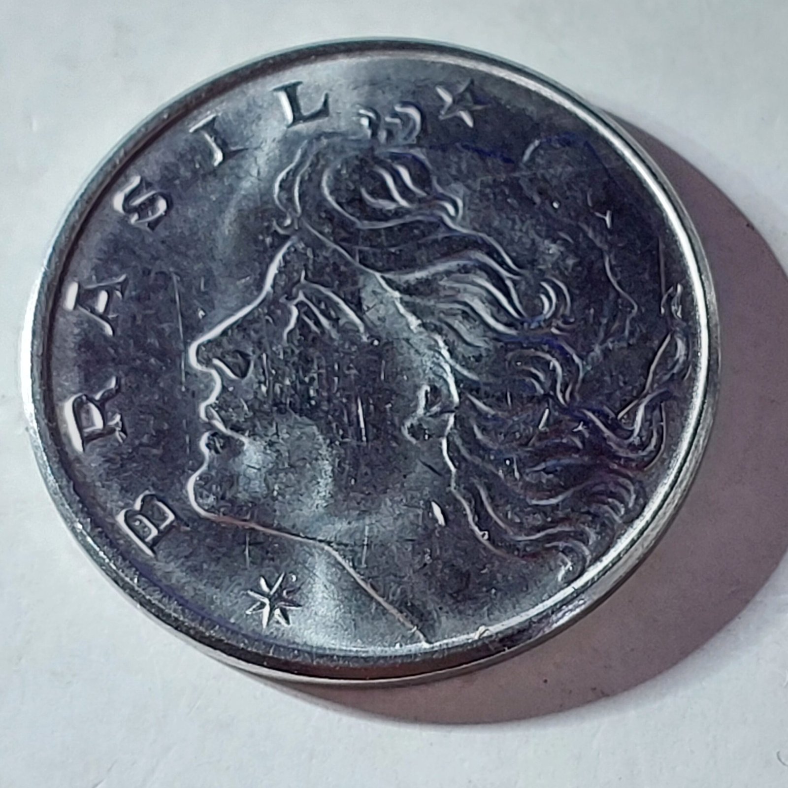 Moeda de 50 Centavos Ano 1978 - República do Brasil - Flor de Cunho - Imagem 8