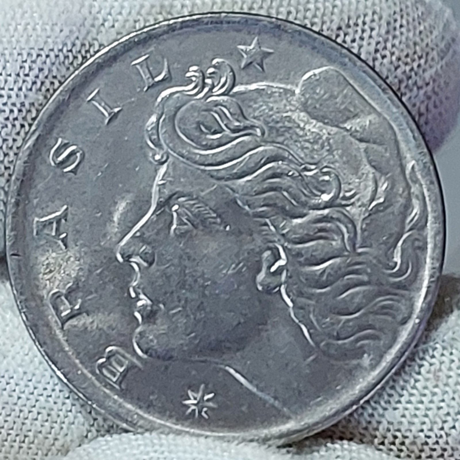 Moeda de 50 Centavos Ano 1970 - República do Brasil - Imagem 4