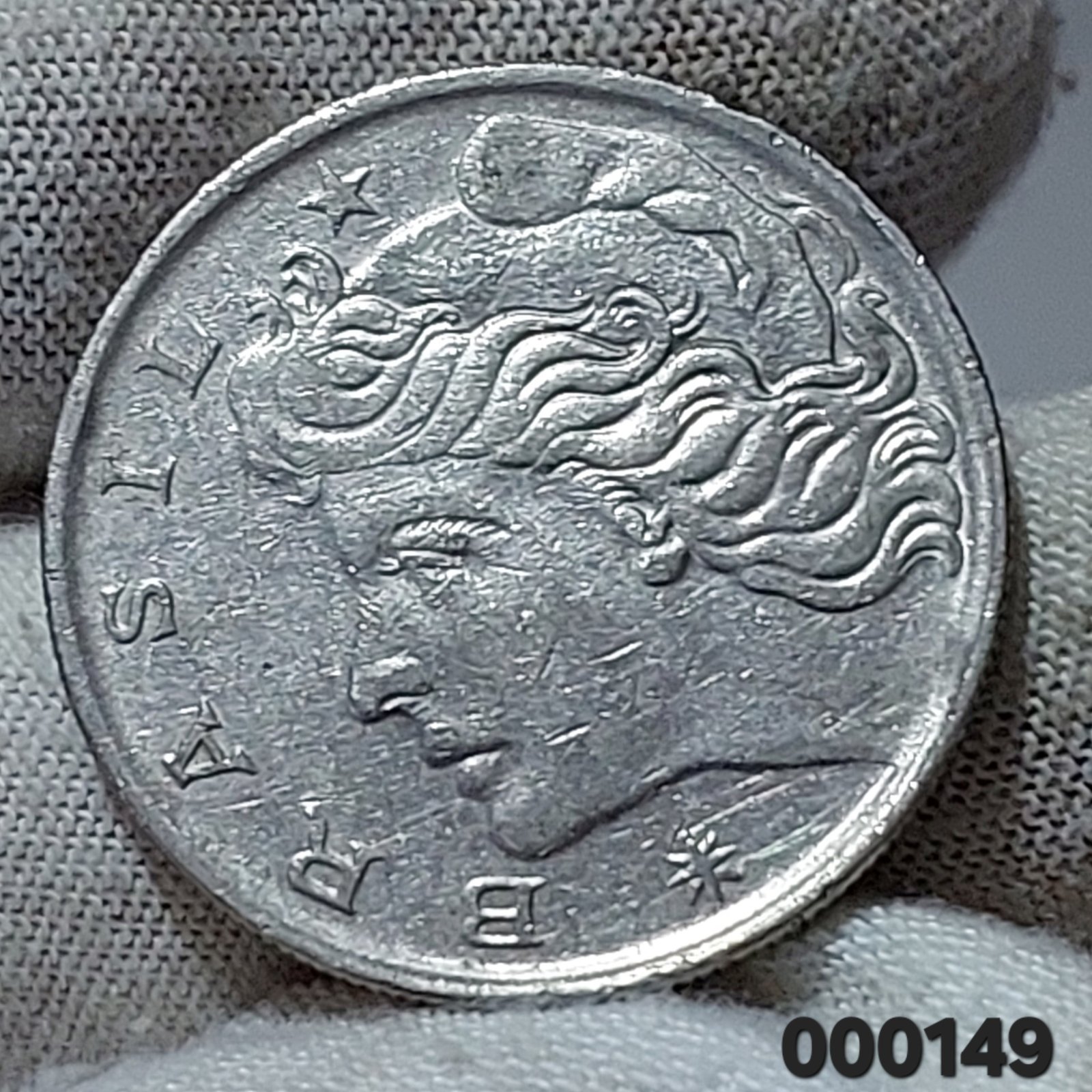 Moeda de 50 Centavos Ano 1967 - República do Brasil - Imagem 4