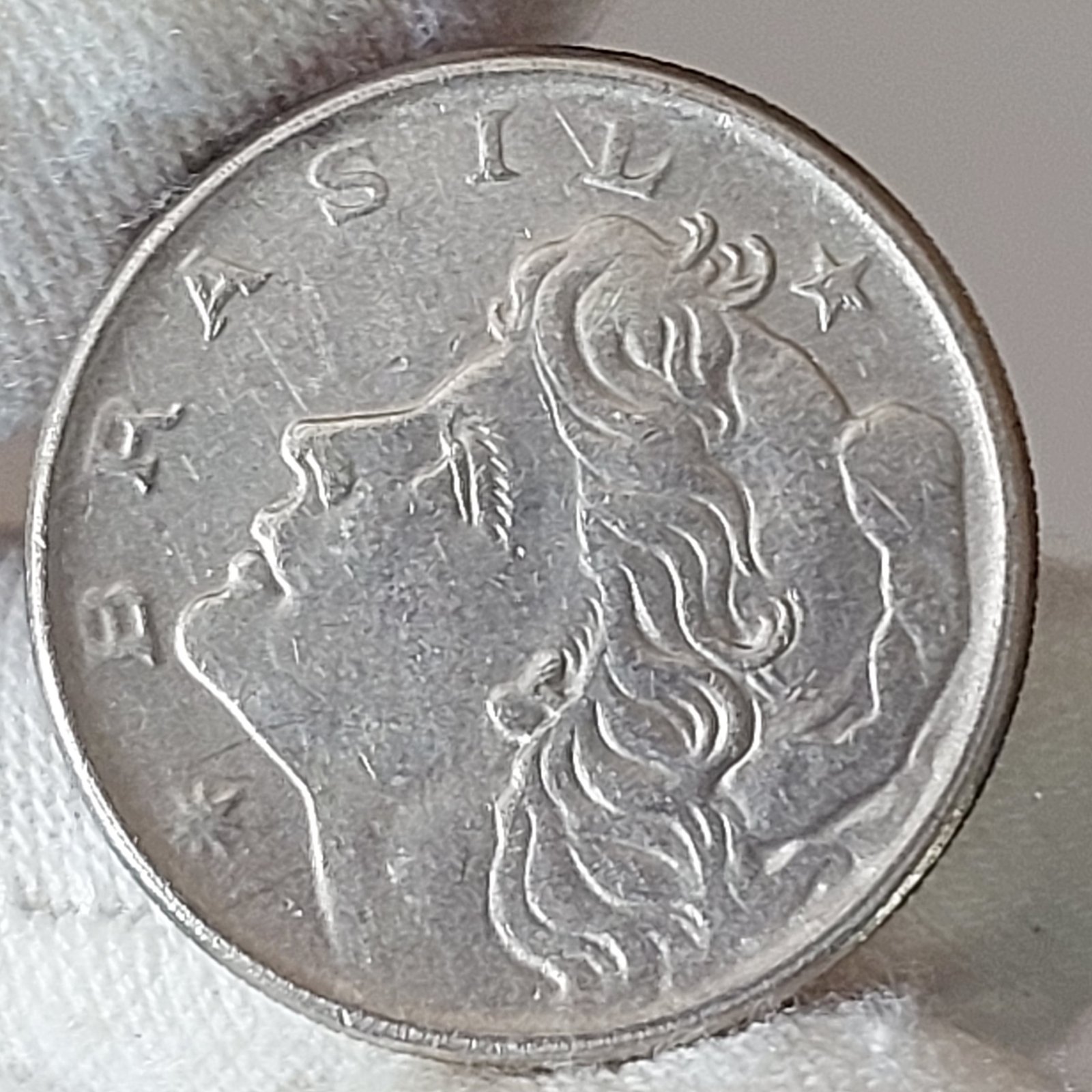 Moeda de 10 Centavos Ano 1970 - República do Brasil - Imagem 4