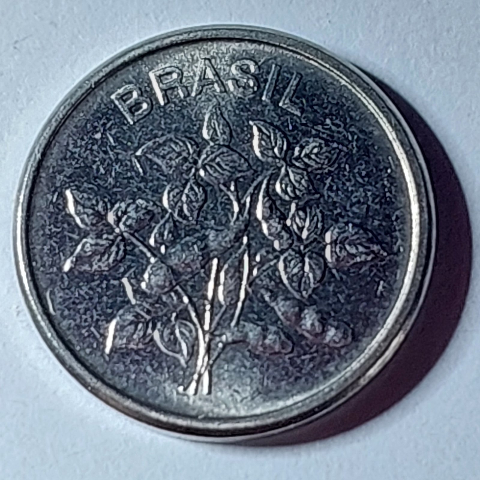 Moeda de 1 Centavo do Brasil Ano 1979 - Sojinha - Imagem 4