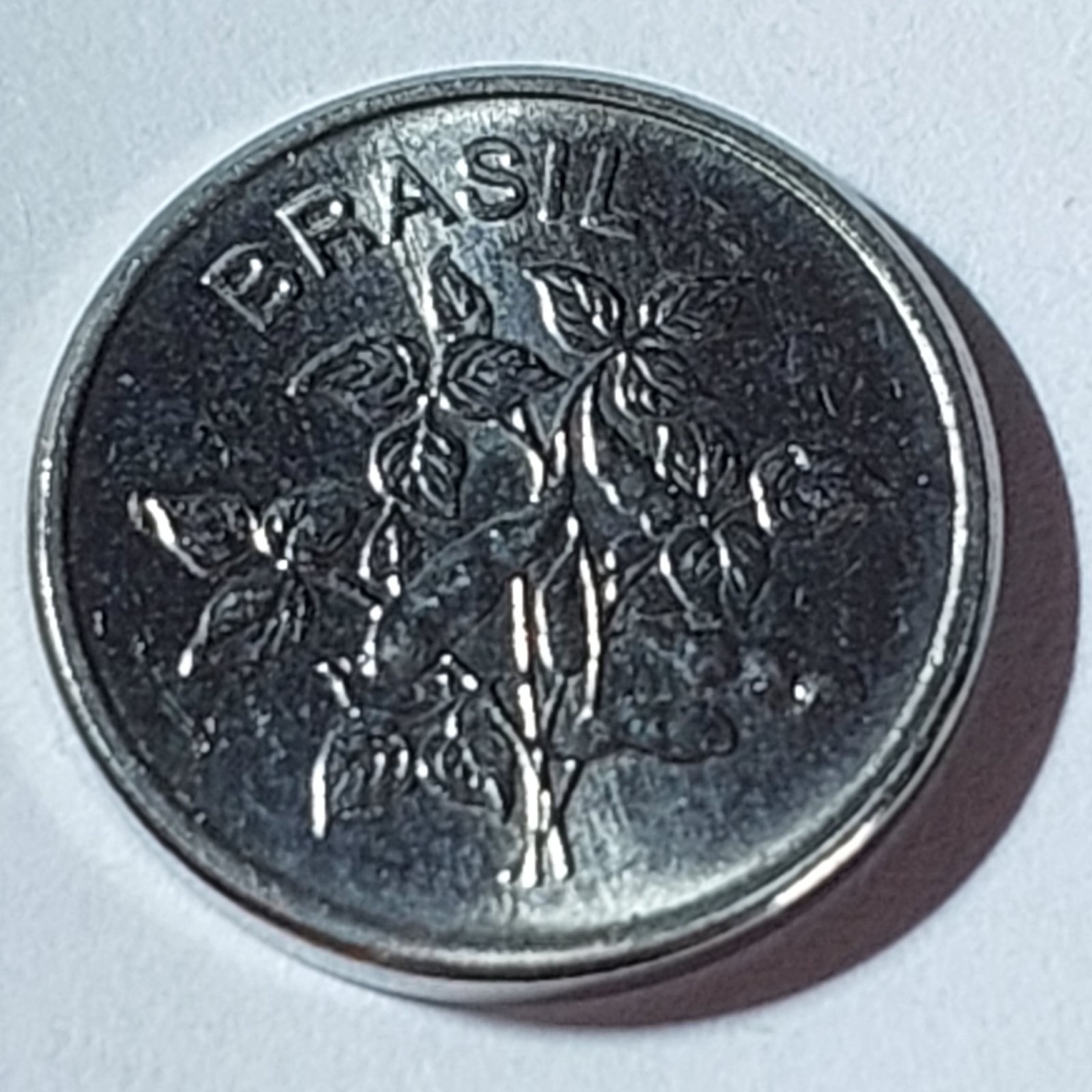 Moeda de 1 Centavo do Brasil Ano 1982 - Sojinha - Imagem 6