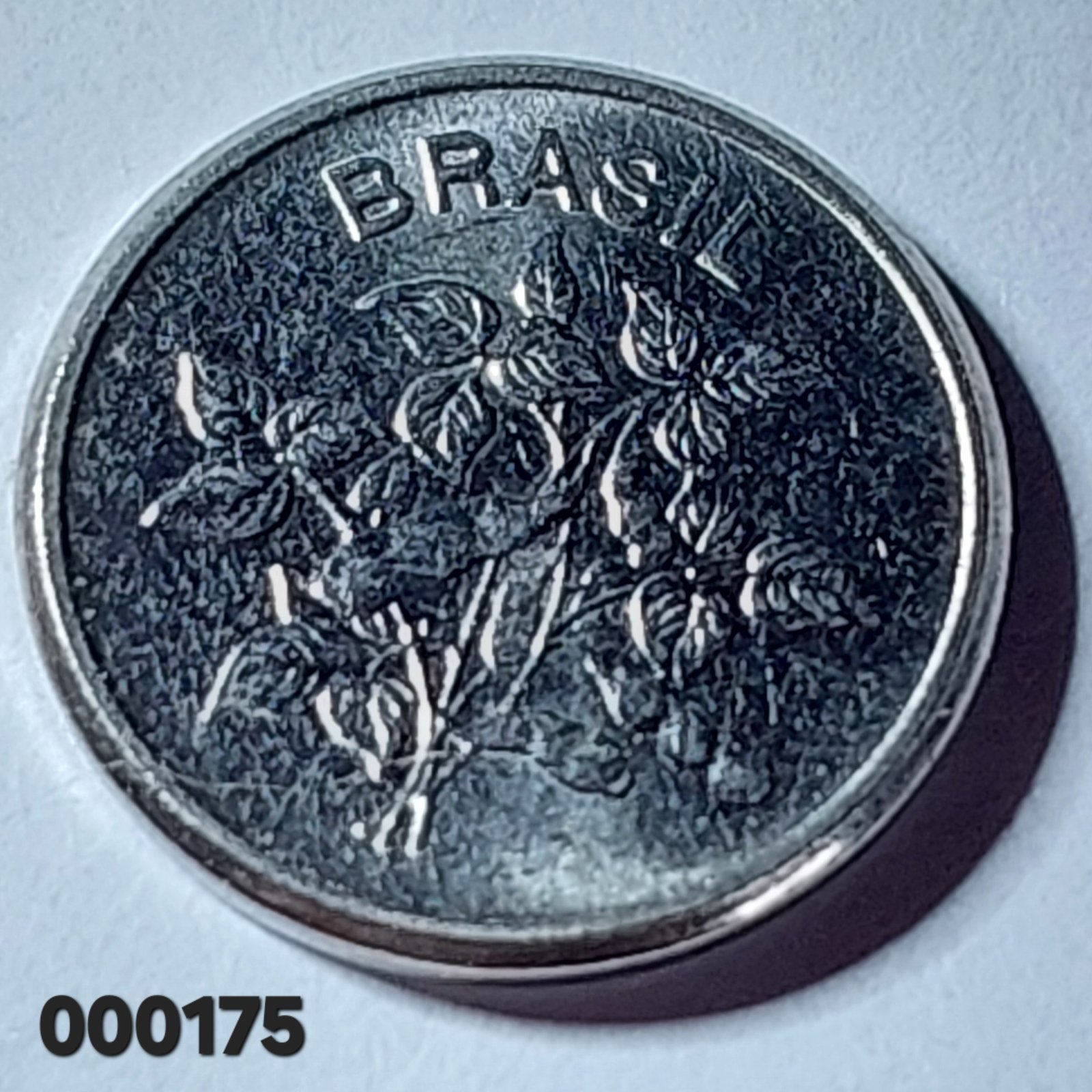 Moeda de 1 Centavo do Brasil Ano 1983 - Sojinha - Imagem 2