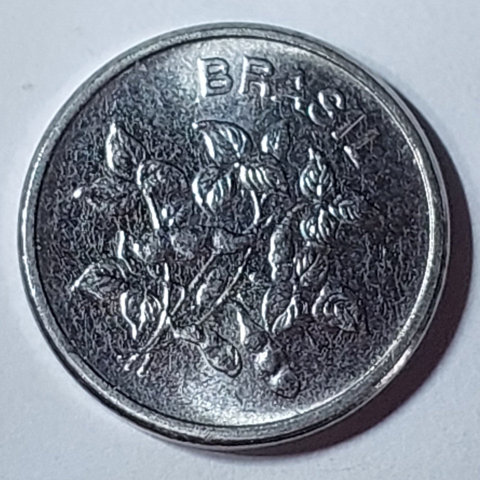 Moeda de 1 Centavo do Brasil Ano 1981 - Sojinha - Imagem 2