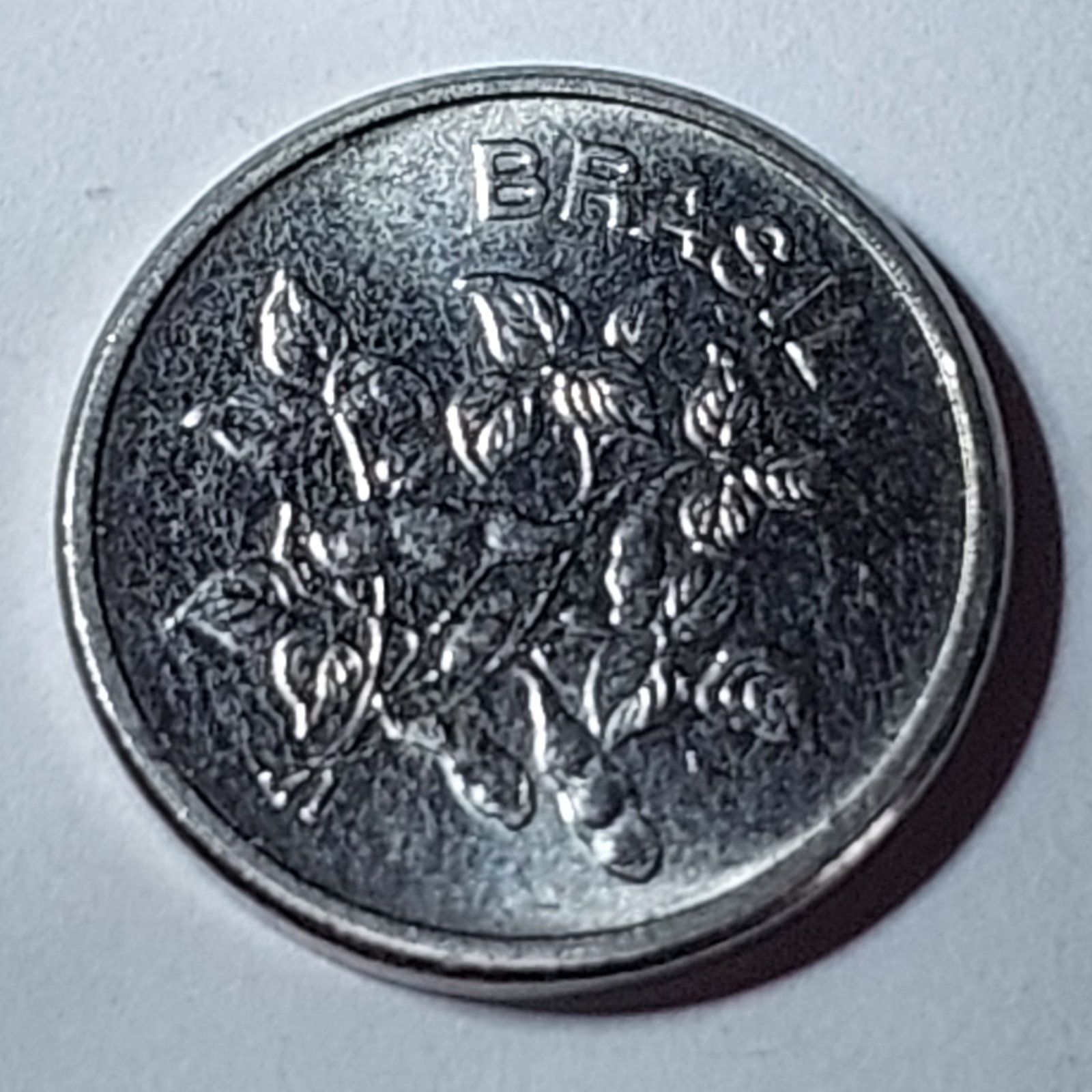 Moeda de 1 Centavo do Brasil Ano 1981 - Sojinha - Imagem 6