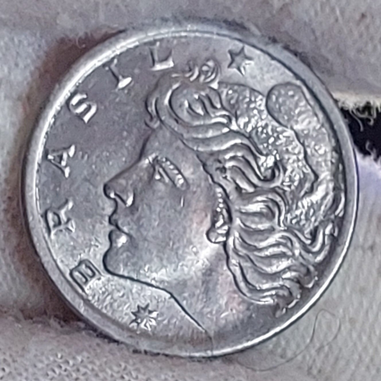 Moeda de 2 Centavos Ano 1967 - República do Brasil - Imagem 4
