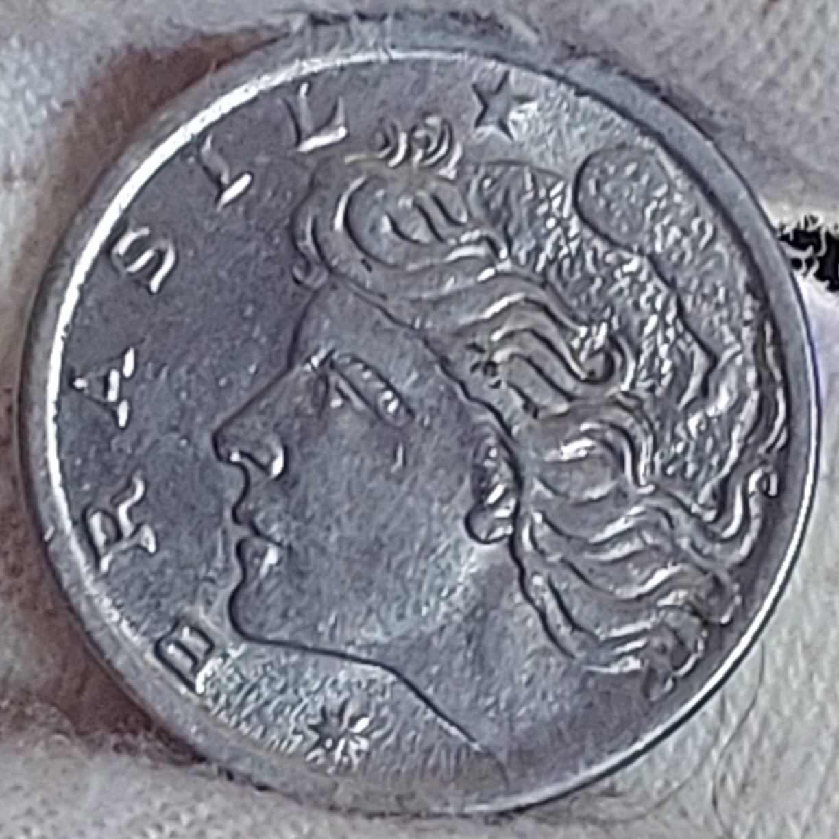 Moeda de 2 Centavos Ano 1967 - República do Brasil - Imagem 6