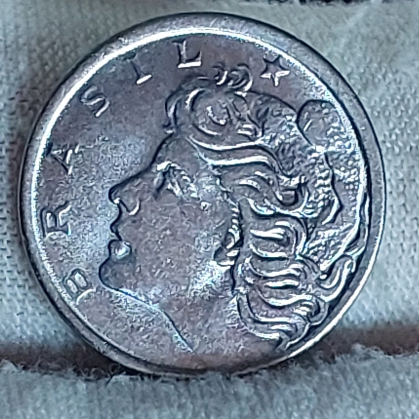Moeda de 2 Centavos Ano 1969 - República do Brasil - Imagem 4