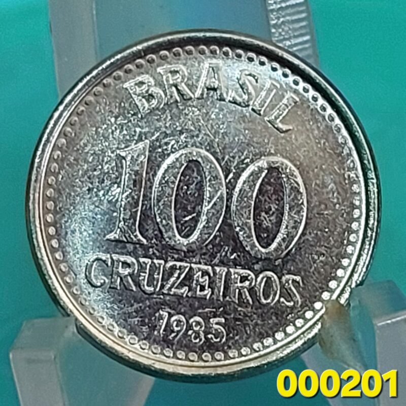 Moeda de 100 Cruzeiros Ano 1985