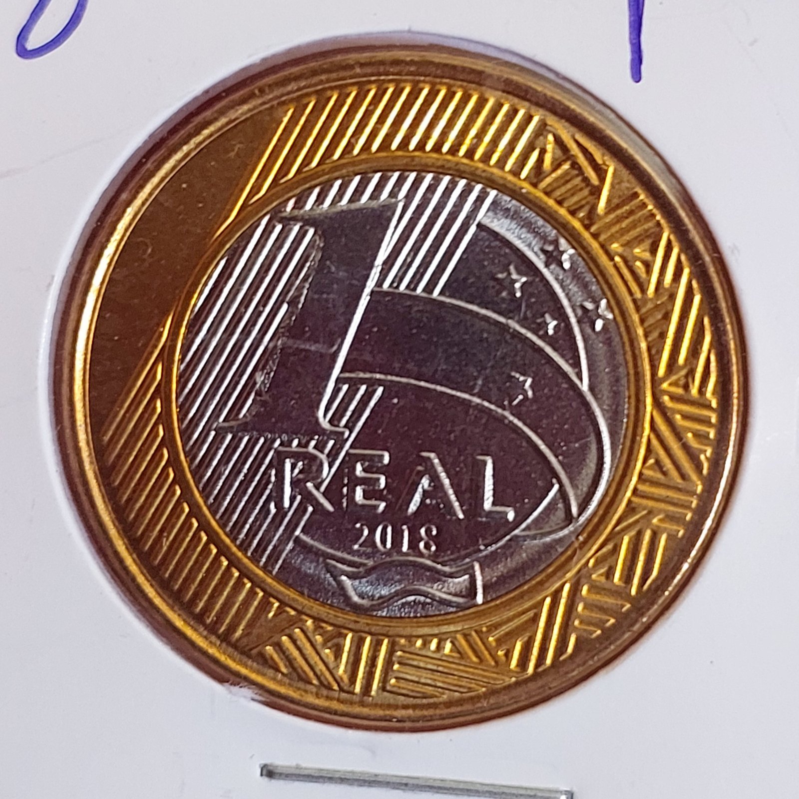 Moedas do Brasil - Set Completo do Real Ano 2018 - Flor de Cunho (FC) - Imagem 4