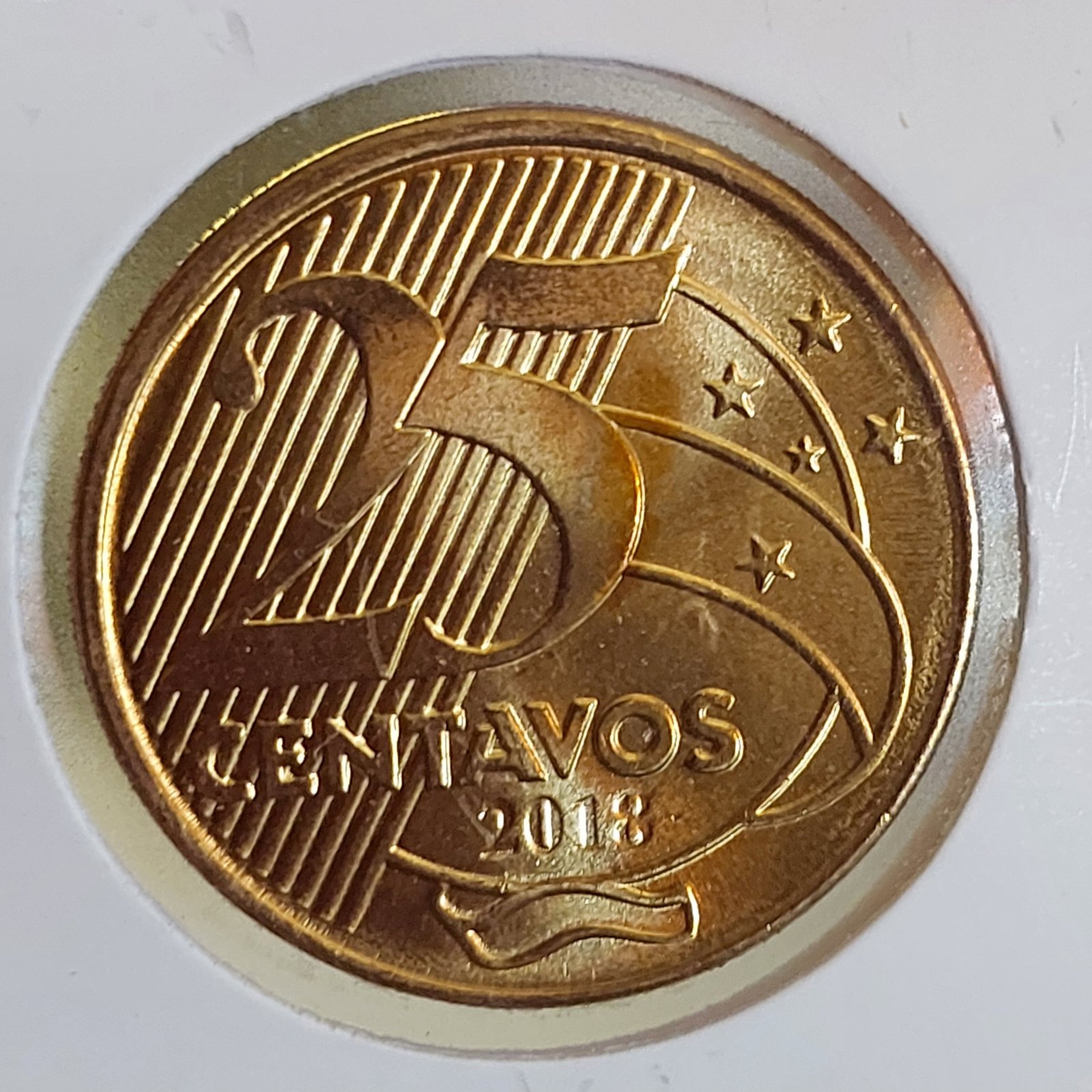 Moedas do Brasil - Set Completo do Real Ano 2018 - Flor de Cunho (FC) - Imagem 8