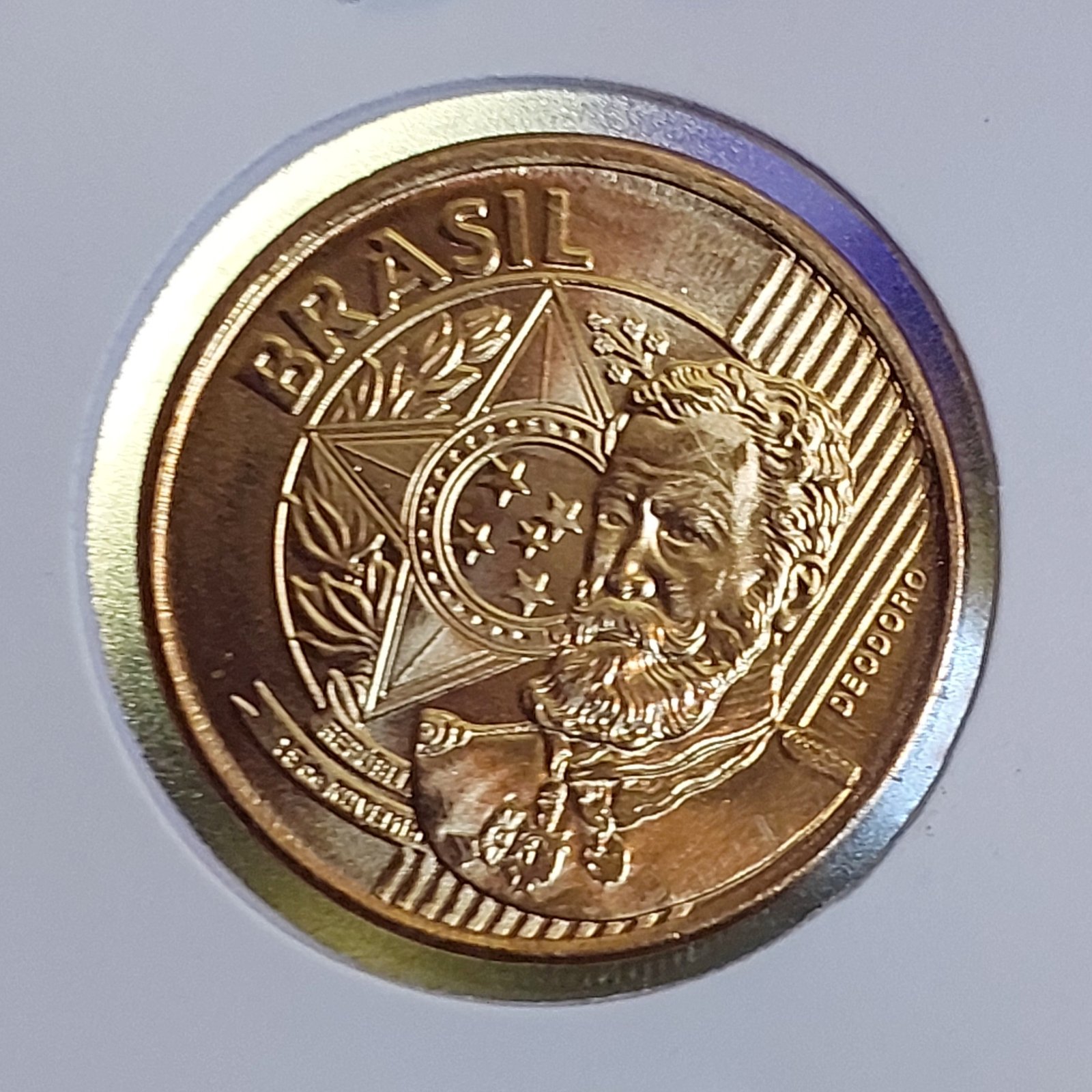 Moedas do Brasil - Set Completo do Real Ano 2018 - Flor de Cunho (FC) - Imagem 9
