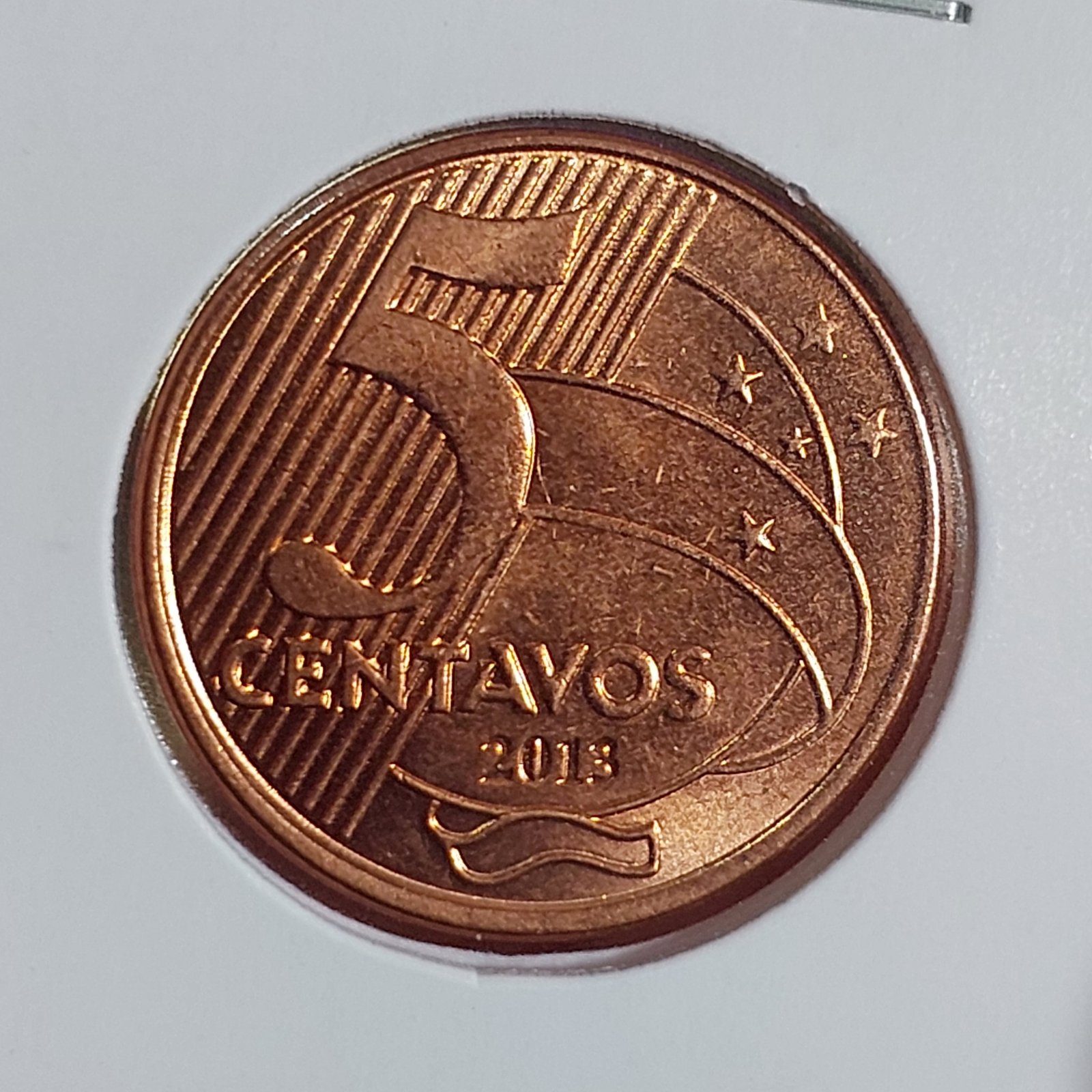 Moedas do Brasil - Set Completo do Real Ano 2013 - Flor de Cunho (FC) - Imagem 4