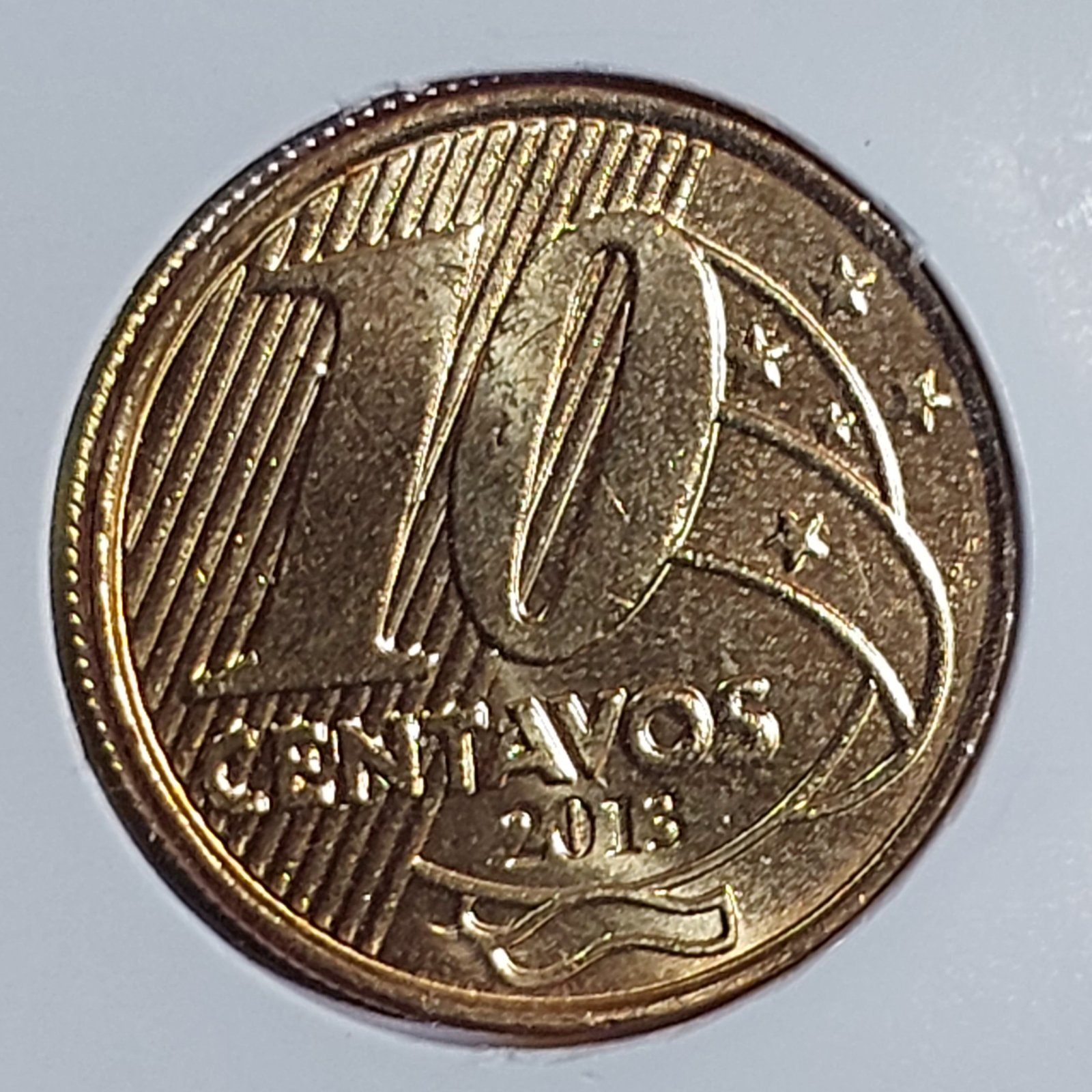 Moedas do Brasil - Set Completo do Real Ano 2013 - Flor de Cunho (FC) - Imagem 6