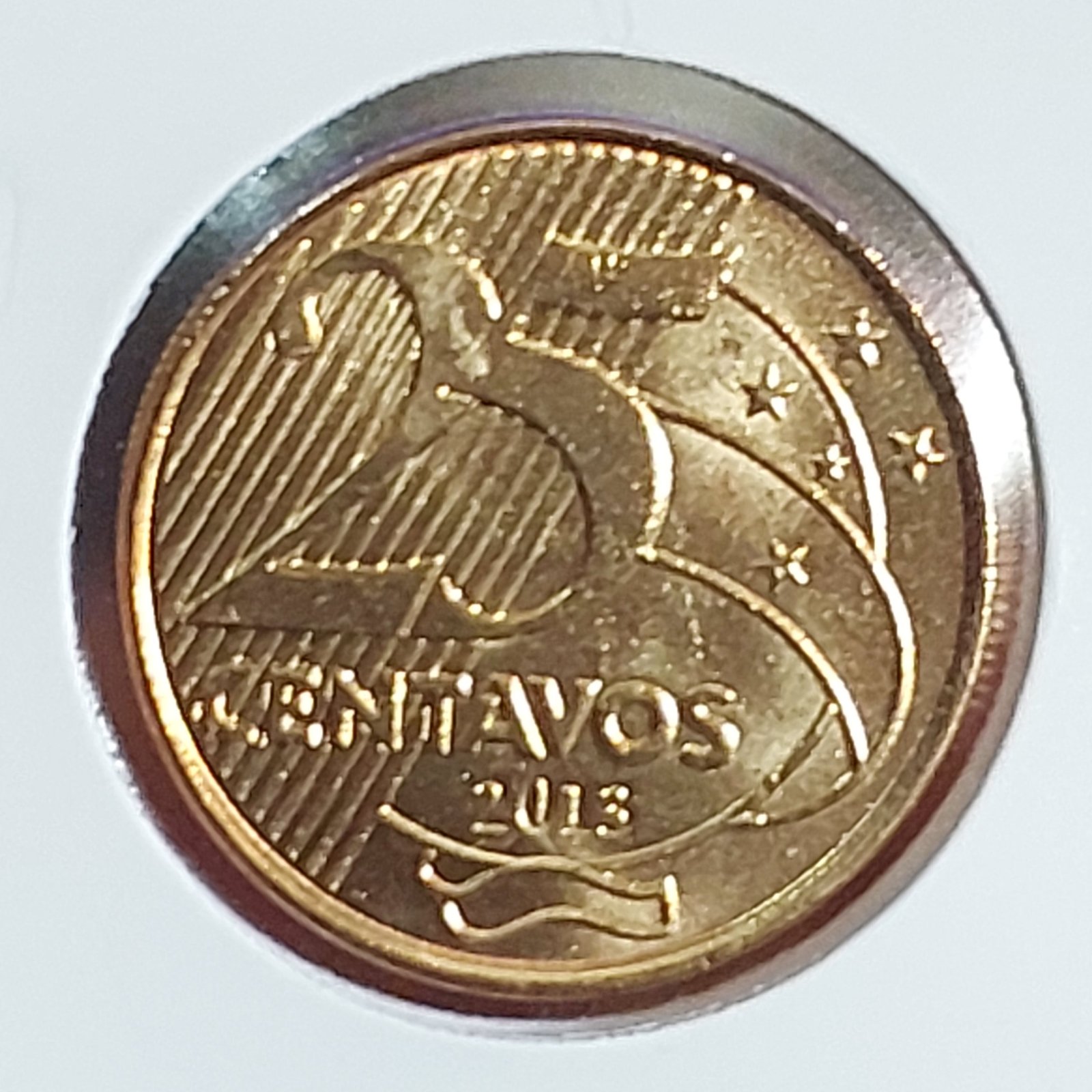 Moedas do Brasil - Set Completo do Real Ano 2013 - Flor de Cunho (FC) - Imagem 8