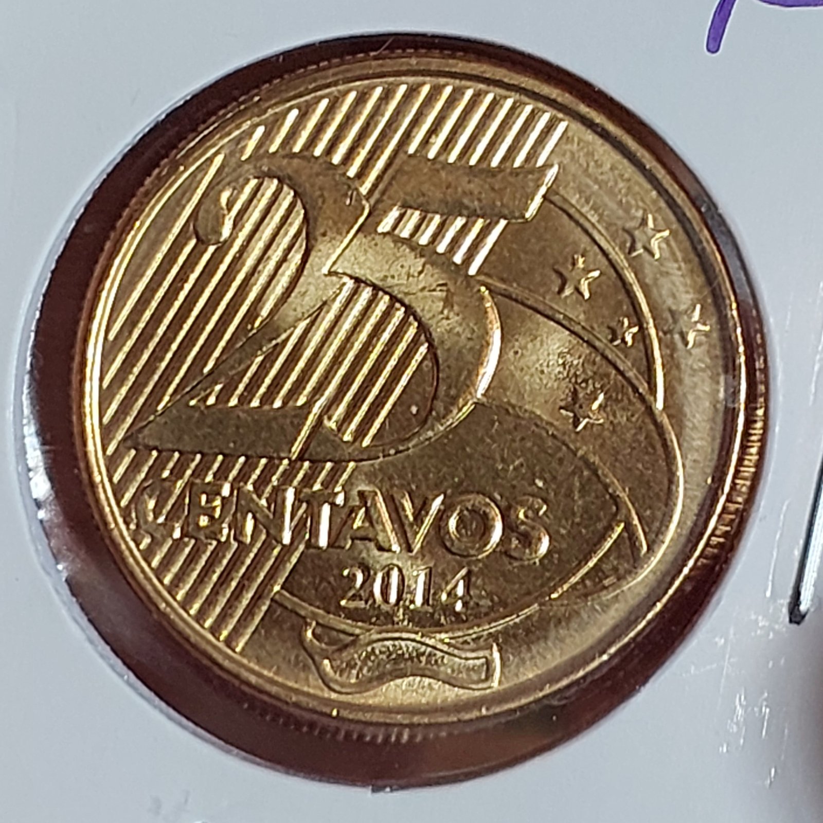 Moedas do Brasil - Set Completo do Real Ano 2014 - Flor de Cunho (FC) - Imagem 8