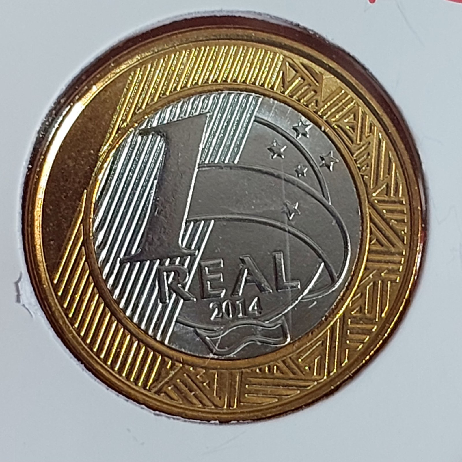 Moedas do Brasil - Set Completo do Real Ano 2014 - Flor de Cunho (FC) - Imagem 12